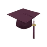 Matte  High School Cap & Tassel - Graduation Caps - Image 4
