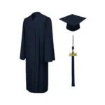 Matte Bachelors Cap, Gown, Tassel & Hood Package - Image 6