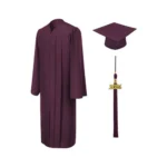 Matte Bachelors Cap, Gown, Tassel & Hood Package - Image 11