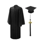 Matte Bachelors Cap, Gown, Tassel & Hood Package - Image 8