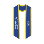 Delta Chi Greek Lettered Stole w/ Year - Image 9
