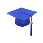 Matte High School Cap & Tassel - Graduation Caps