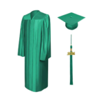Shiny Antique  Bachelors Cap & Gown - College & University - Image 2